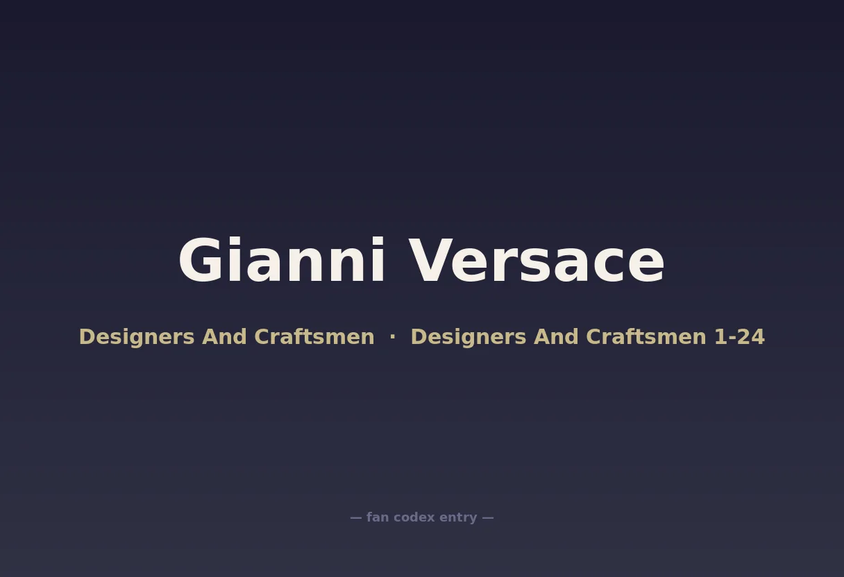 Gianni Versace