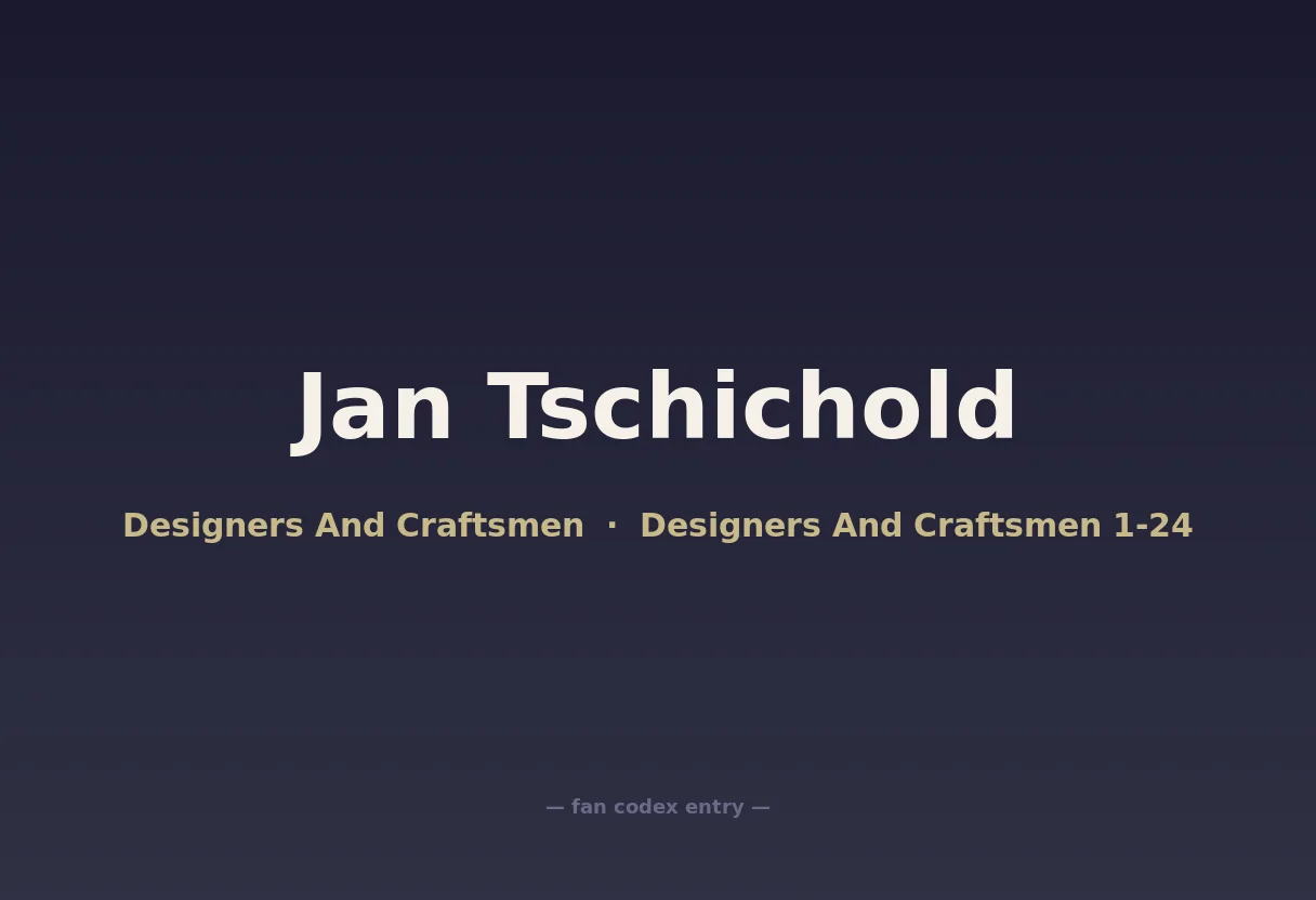 Jan Tschichold