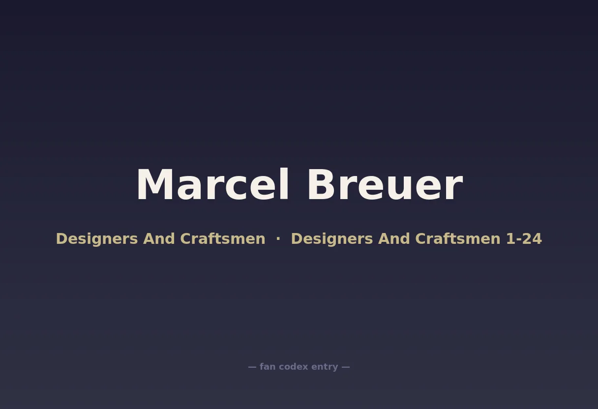 Marcel Breuer