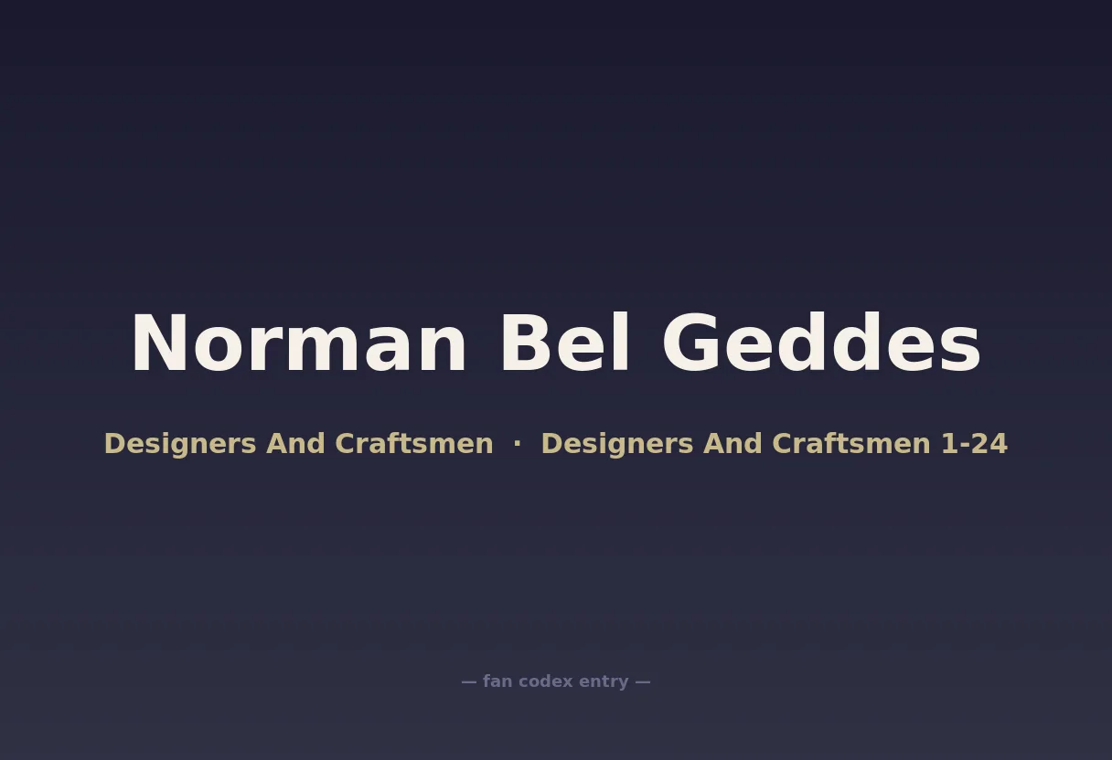 Norman Bel Geddes