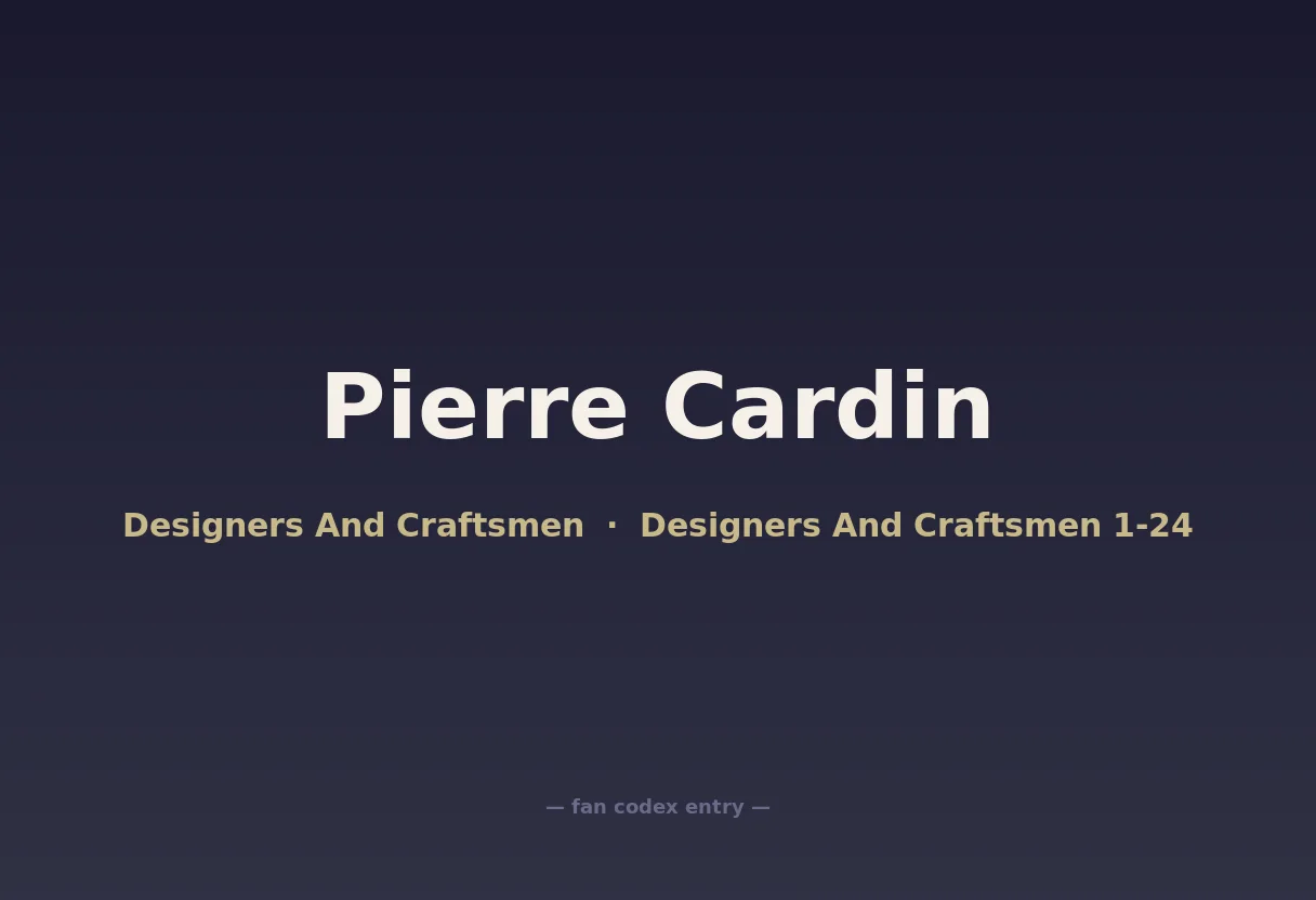 Pierre Cardin