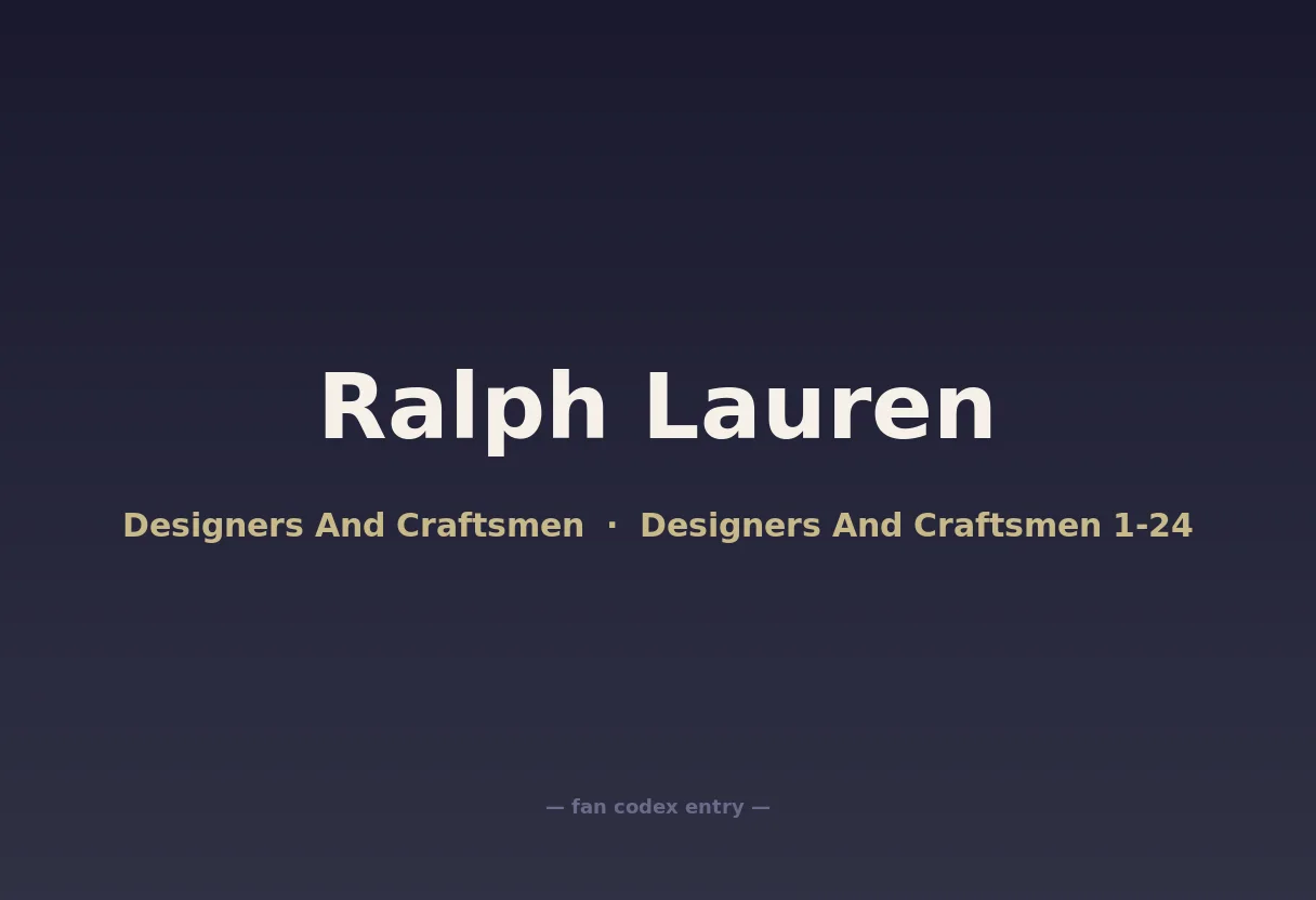 Ralph Lauren