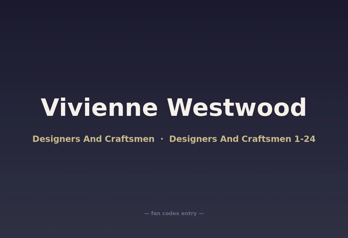 Vivienne Westwood